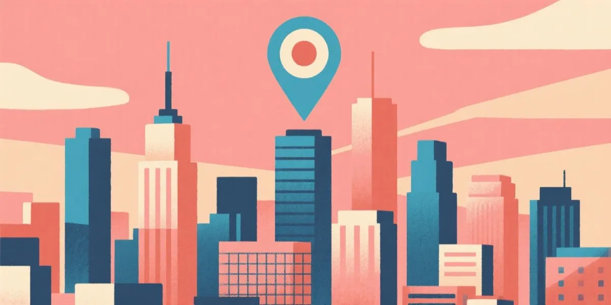 公司位置示意图